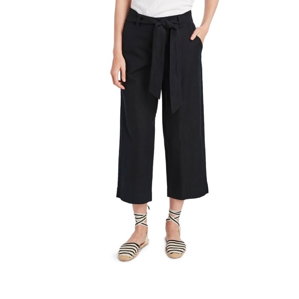 Vineyard Vines Black Wide-Leg Pants